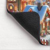 Winter Village Mousepad Gift Muismat (Hoek)