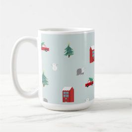 Winter Village Mug Koffiemok