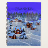 Winter Village Planner – Gezellige Vakantie Organi (Voorkant)