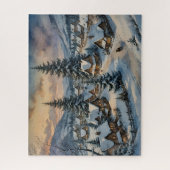 Winter Village Puzzel (Verticaal)