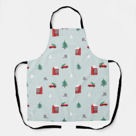 Winter Village Schort