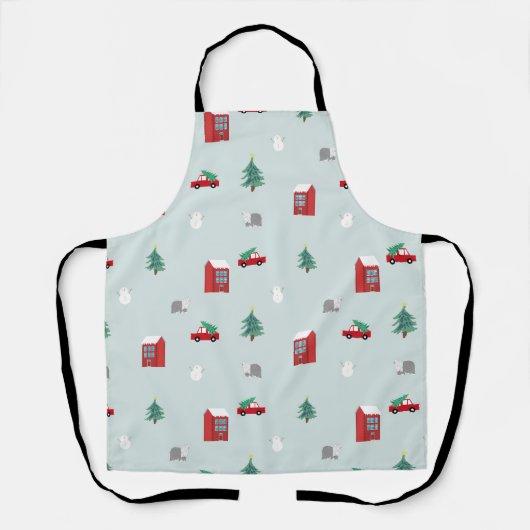 Winter Village Schort (Voorkant)