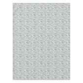 Winter Village Sneeuwlandschap Patroon Tafelkleed (Voorkant)