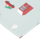 Winter Village Tafelkleed (Gekanteld)