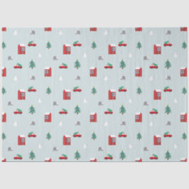 Winter Village Tissue Paper - Christmas Gift Tissuepapier