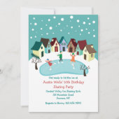 Winter Village Uitnodiging (Voorkant)