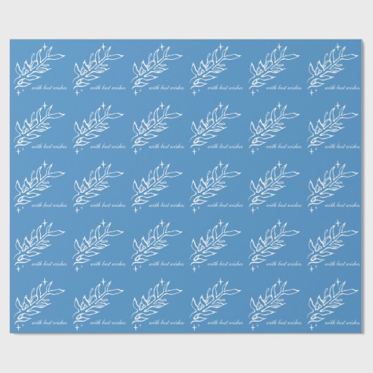 Winter Vintage Botanisch. Cadeaupapier (Vlak)