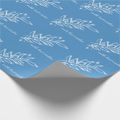 Winter Vintage Botanisch. Cadeaupapier (Hoek)