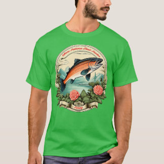 Winter Vist waar geduld en passie elkaar ontmoeten T-shirt