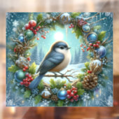 Winter Vogel Raam Sticker (Vel 2)