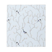 Winter Vogels Notitieblok (Voorkant)