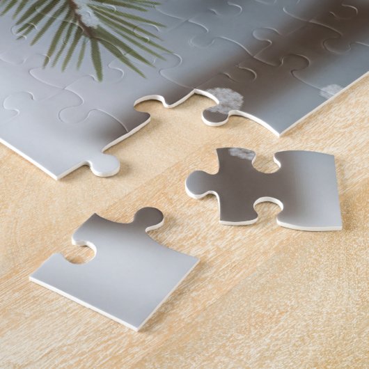 Winter Vogels Puzzel (Zijkant)