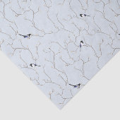 Winter Vogels Tissuepapier (Detail)