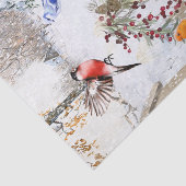 Winter Vogelweefsel Tissuepapier (Detail)