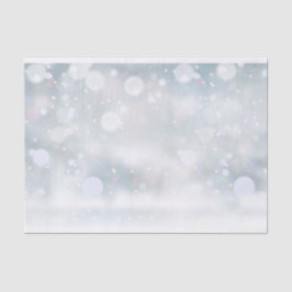 Winter Vorst Sneeuwvlokken Kerstmis Tissuepapier