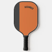 Winter Vos In Sneeuw Wildlife Schattig Dier Custom Pickleball Paddle (Achterkant)