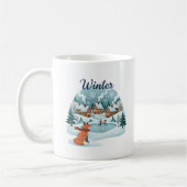 Winter Vos Keramische Mok (330ml) (Links)