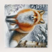 Winter Vos Puzzel (Horizontaal)