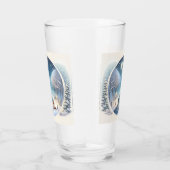 Winter Vossen bij Maanverlichte Besneeuwde Rivier Glas (Rechts)