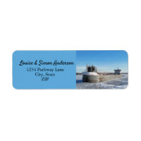 Winter vrachtschip Manitoulin Grote Meren Adres