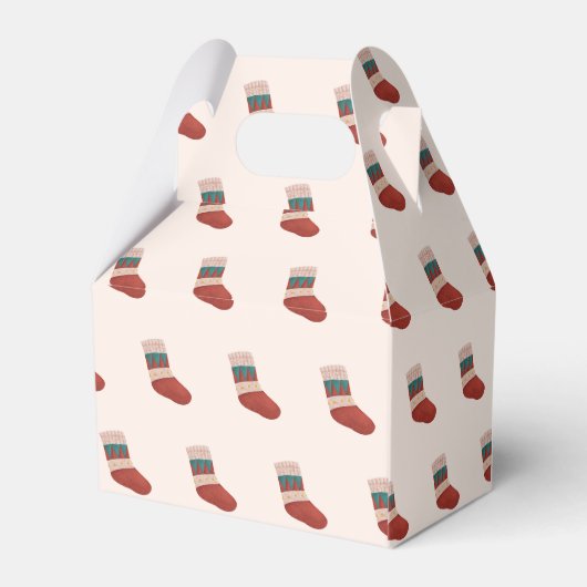 Winter Vrachtwagen Kerstboom verjaardagsfeestje Bedankdoosjes (Achterkant)