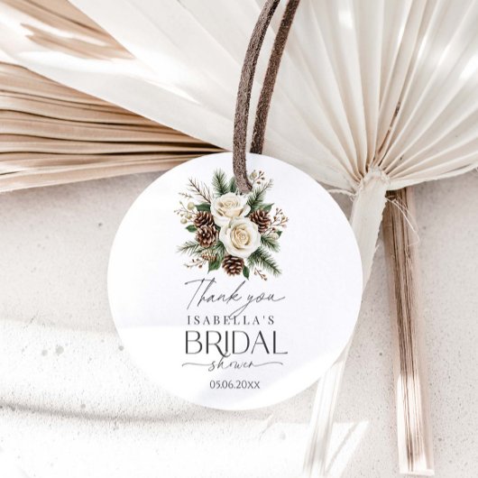 Winter Vrijgezellenfeest Bedankjes Labels