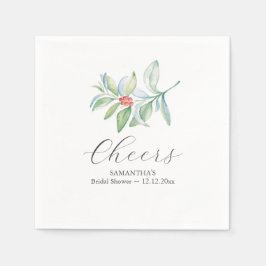 Winter Vrijgezellenfeest Cocktail servetten Kerst