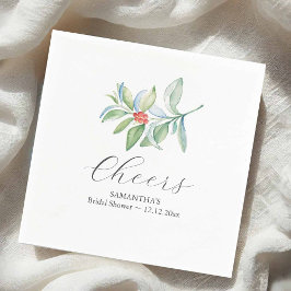 Winter Vrijgezellenfeest Cocktail servetten Kerst