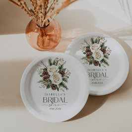 Winter Vrijgezellenfeest Papieren Bordje