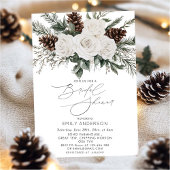 Winter Vrijgezellenfeest Pine Greenery Kaart