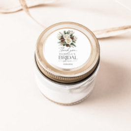 Winter Vrijgezellenfeest Ronde Sticker