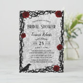 Winter Vrijgezellenfeest Roos en Thorn Snow Fairyt Kaart (Staand voorkant)