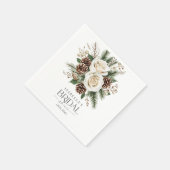 Winter Vrijgezellenfeest Servet (Hoek)