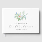 Winter Vrijgezellenfeest Thema Gastboek Gastenboek (Voorkant)