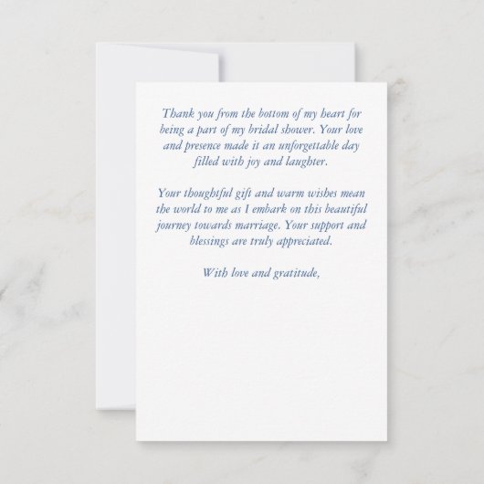 Winter vrijgezellenfeest waterverf dennen krans bedankkaart (Achterkant)