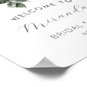 Winter Vrijgezellenfeest Welkom Poster (Hoek)