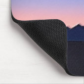 Winter vroege ochtend muismat (Hoek)