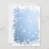 Winter Vrolijk Kerstfeest Waterverf Baby shower-ma Kaart (Achterkant)