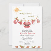 Winter Vrolijk Kerstmis Sneeuwman Waterverf Baby S Kaart (Voorkant)