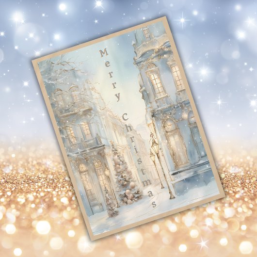 winter vrolijk kerstmonogram | klein tafelkleed
