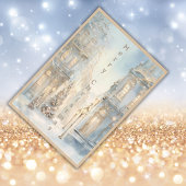 winter vrolijk kerstmonogram | medium tafelkleed