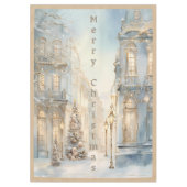 winter vrolijk kerstmonogram | medium tafelkleed (Voorkant)