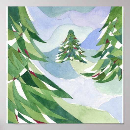 Winter - Wachten Poster (Voorkant)