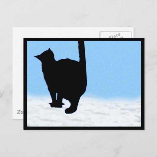 Winter Walk Briefkaart (Voorkant / Achterkant)