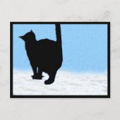 Winter Walk Briefkaart (Voorkant)