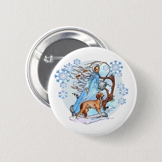 Winter Walk Button (Voorkant /achterkant)