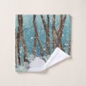 Winter Walk Collectie Bad Handdoek (Wasdoekje)