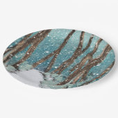 Winter Walk Collectie Papieren Bordje (Gekanteld)