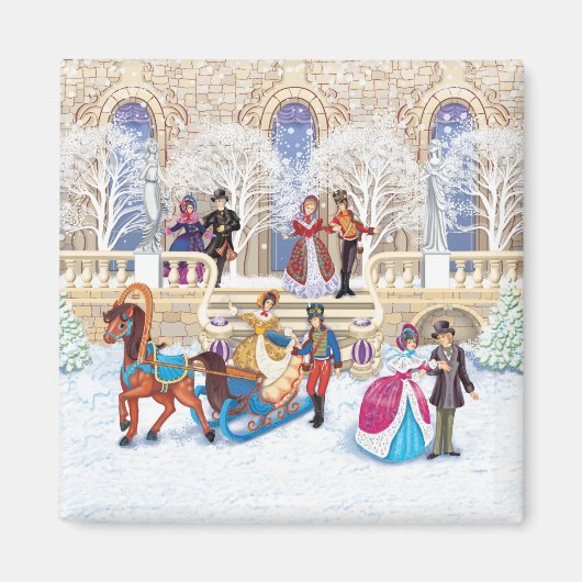 Winter walk magneet (Voorkant)