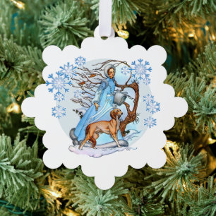 Winter Walk Ornament Kaart